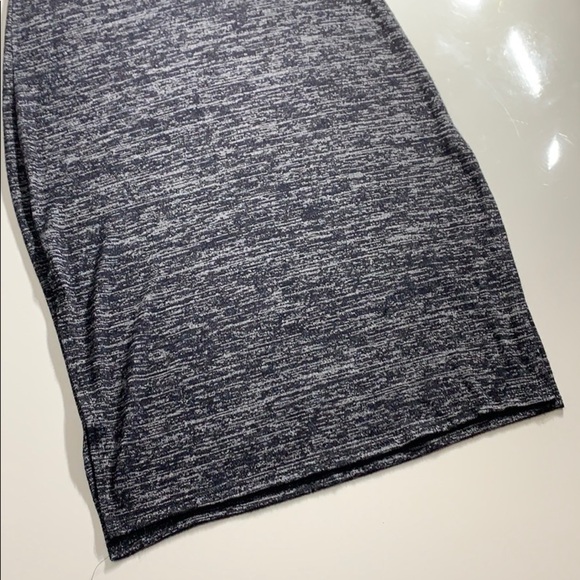 Enough about me Sleeveless mock neck fitted midi dress medium - Picture 5 of 8